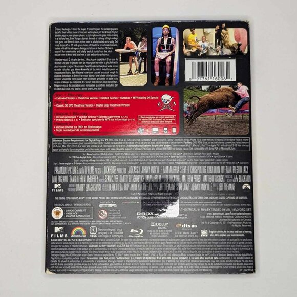 Jackass 3 *Blu-ray* 4 FOR $20 - Picture 2 of 2